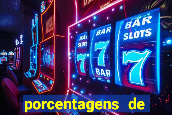 porcentagens de jogos pagantes